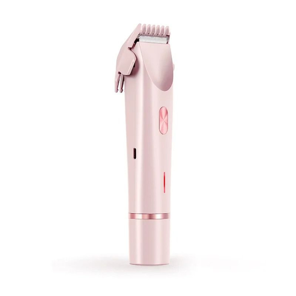 Electric Razor For Women Painless 2 In 1 Body And Facial Hair Remover 7