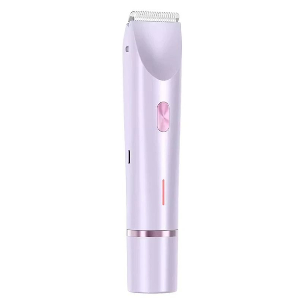 Electric Razor For Women Painless 2 In 1 Body And Facial Hair Remover 8