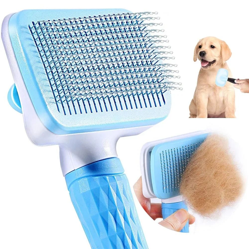 Pet Hair Grooming Brush For Dogs And Cats 0