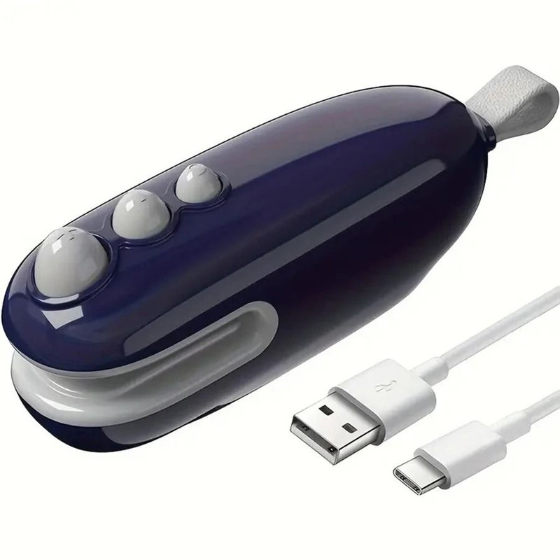 Mini Bag Sealing Machine Rechargeable Portable Sealer 6