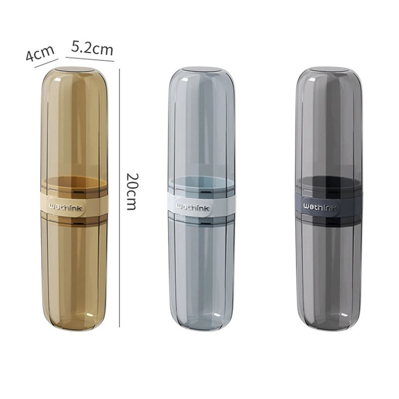 Portable Toothbrush And Toothpaste Holder Case 14
