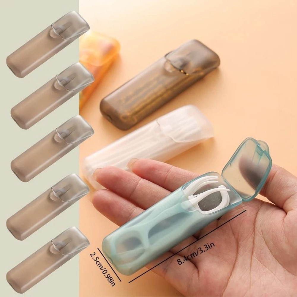 Portable Plastic Toothpick Case 13