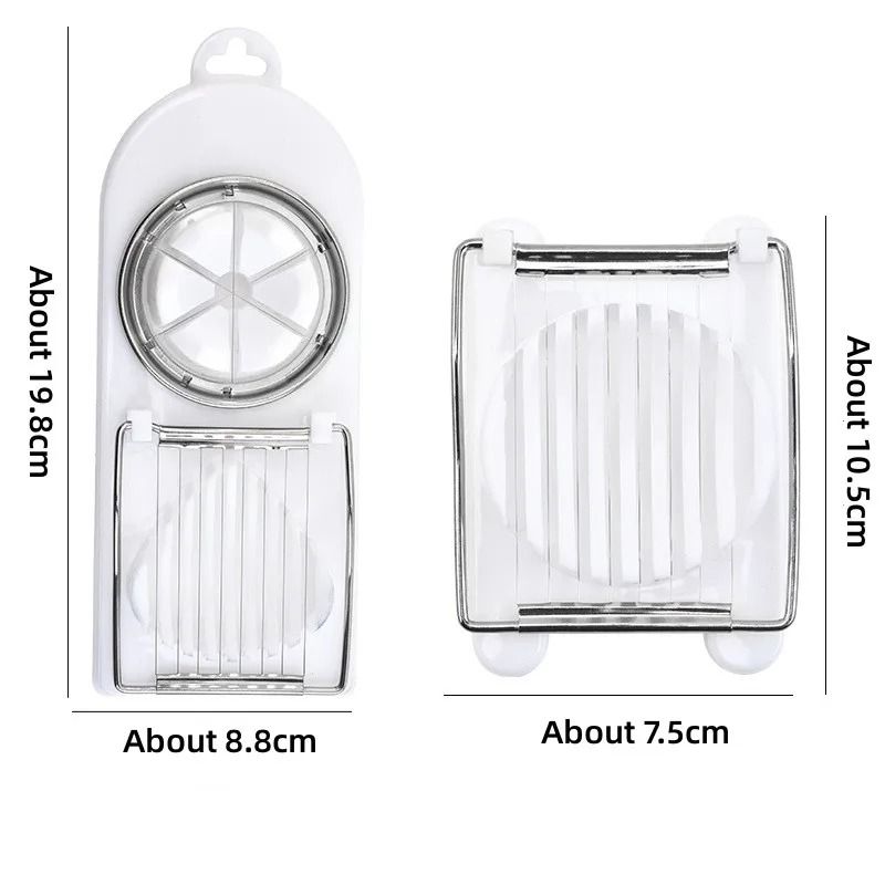Multifunctional Stainless Steel Egg Cutter And Slicer 6
