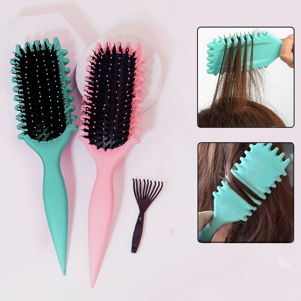 Curly Hair Styling And Detangling Brush 1