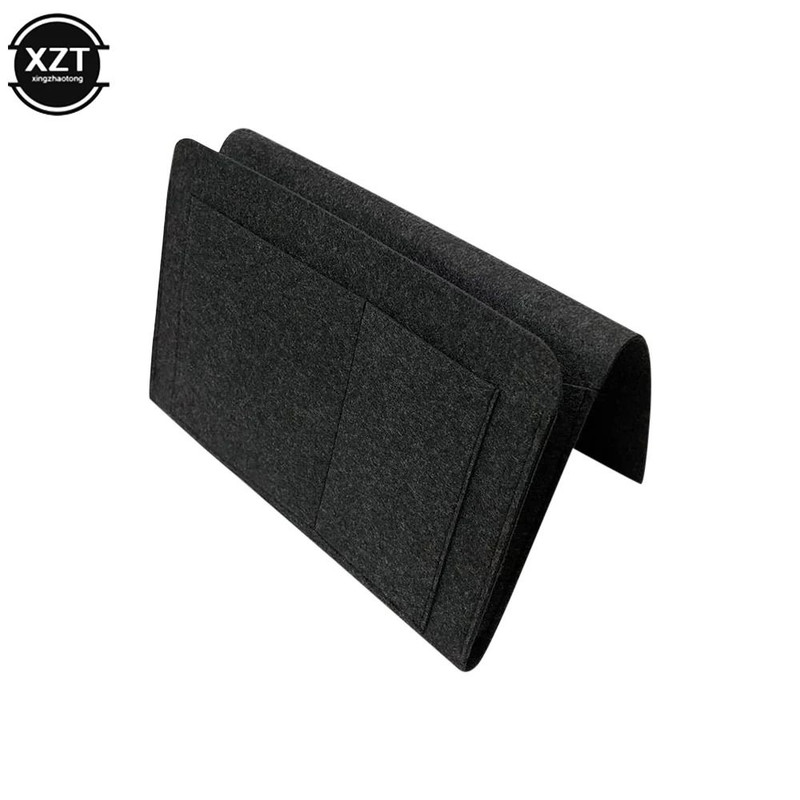 Felt Bedside Storage Organizer With Pockets For Phone Books And Accessories 8
