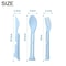 Wheat Straw Portable Tableware Set With Case EcoFriendly Travel Cutlery For Camping Work And Schoo 5