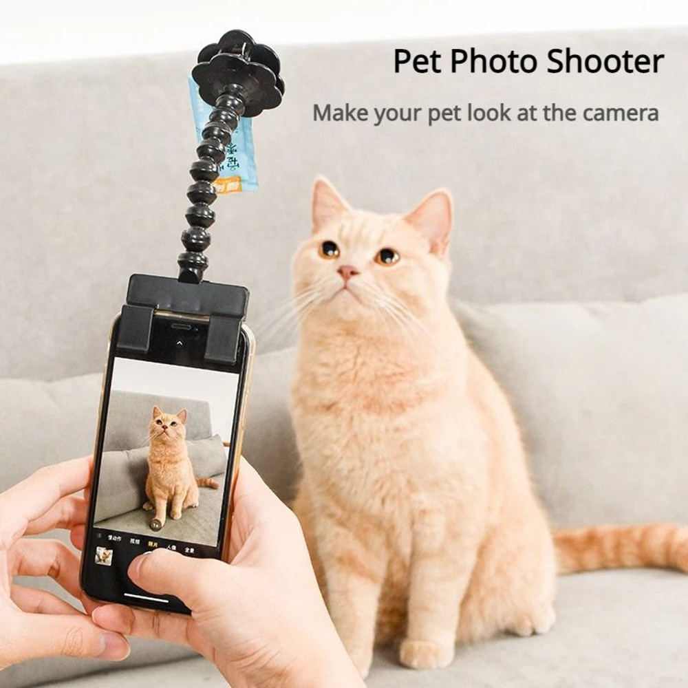 Pet Photo Clip Camera Attachment For Cats And Dogs  Adjustable Selfie Tool For Perfect Pet Pictures 1