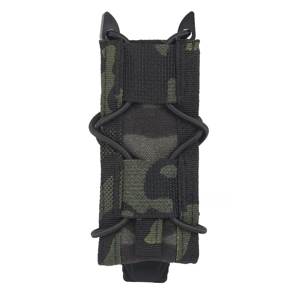 Tactical Magazine Pouch 9mm Pistol Mag Holder MOLLE Flashlight And Knife Holster For Hunting And Sh 9