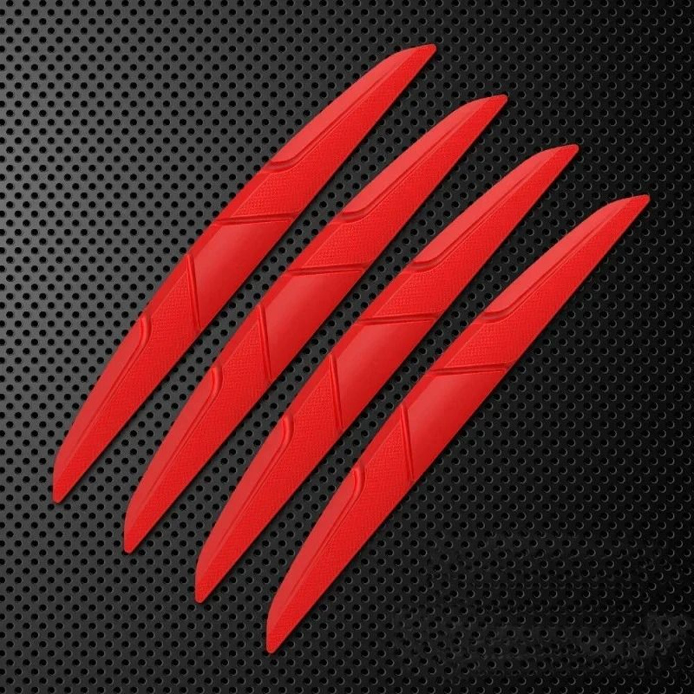 Car Door Edge Protector Set Silicone AntiCollision Strips For Door And Mirror Protection 7