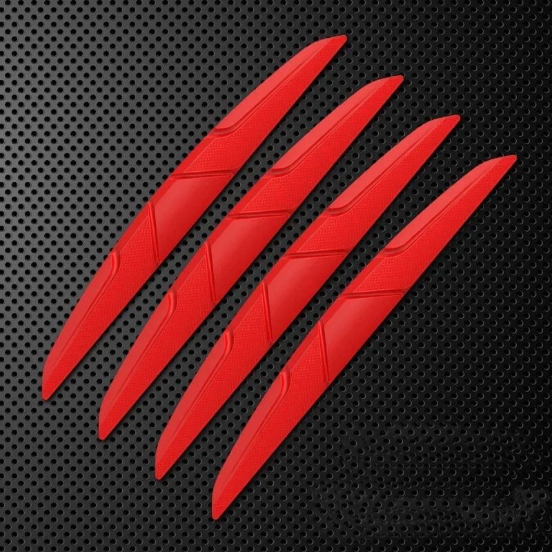 Car Door Edge Protector Set Silicone AntiCollision Strips For Door And Mirror Protection 7