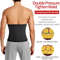 Mens Sauna Body Shaper Waist Trainer Belt 3