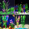 Artificial Aquarium Plants With Ceramic Base 0