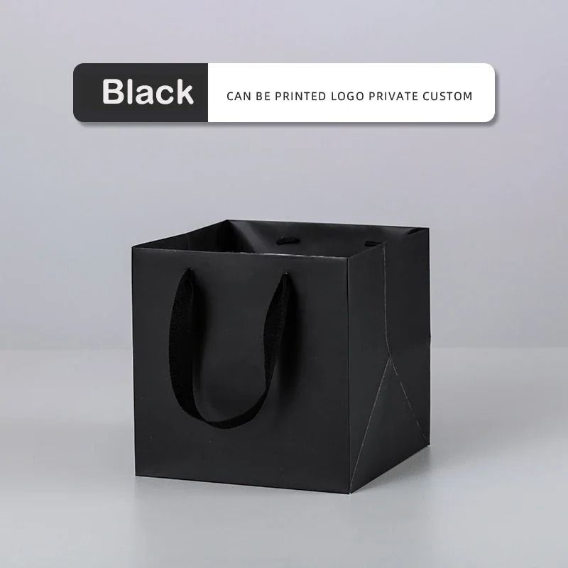 10 Pcs Kraft Paper Gift Bags With Handles 13