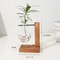 Hydroponic Plant Vase With Wooden Stand 10