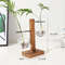 Hydroponic Plant Vase With Wooden Stand 12