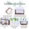 Hydroponic Plant Vase With Wooden Stand 4