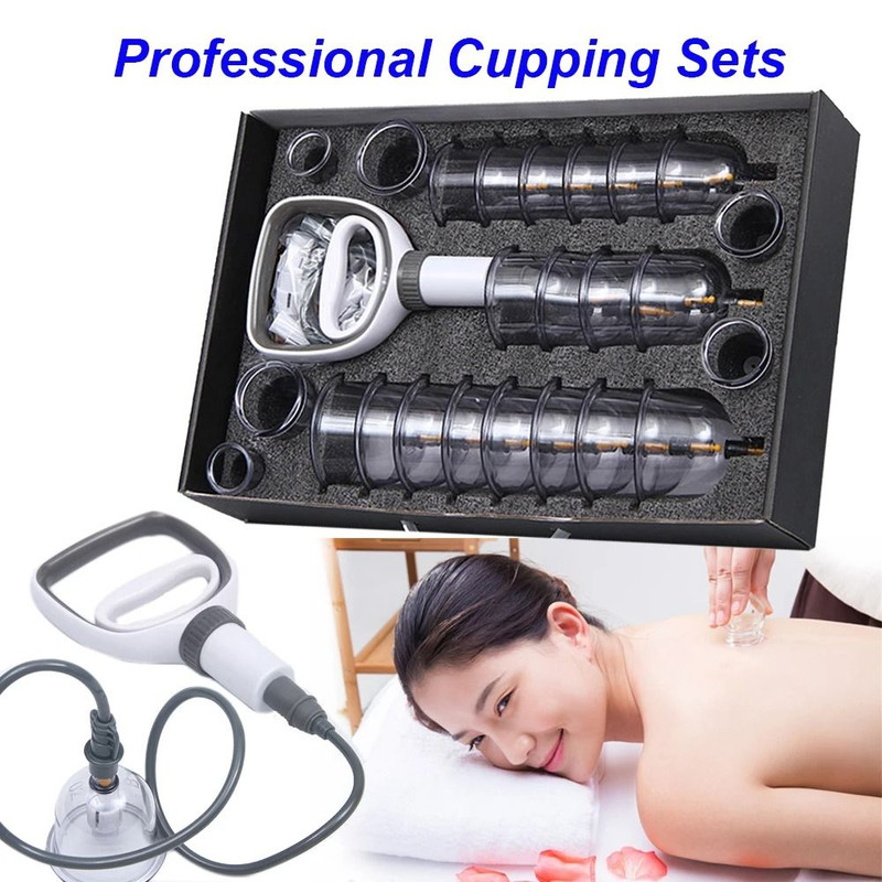 Vacuum Cupping Therapy Set For Body Massage And Recovery 0