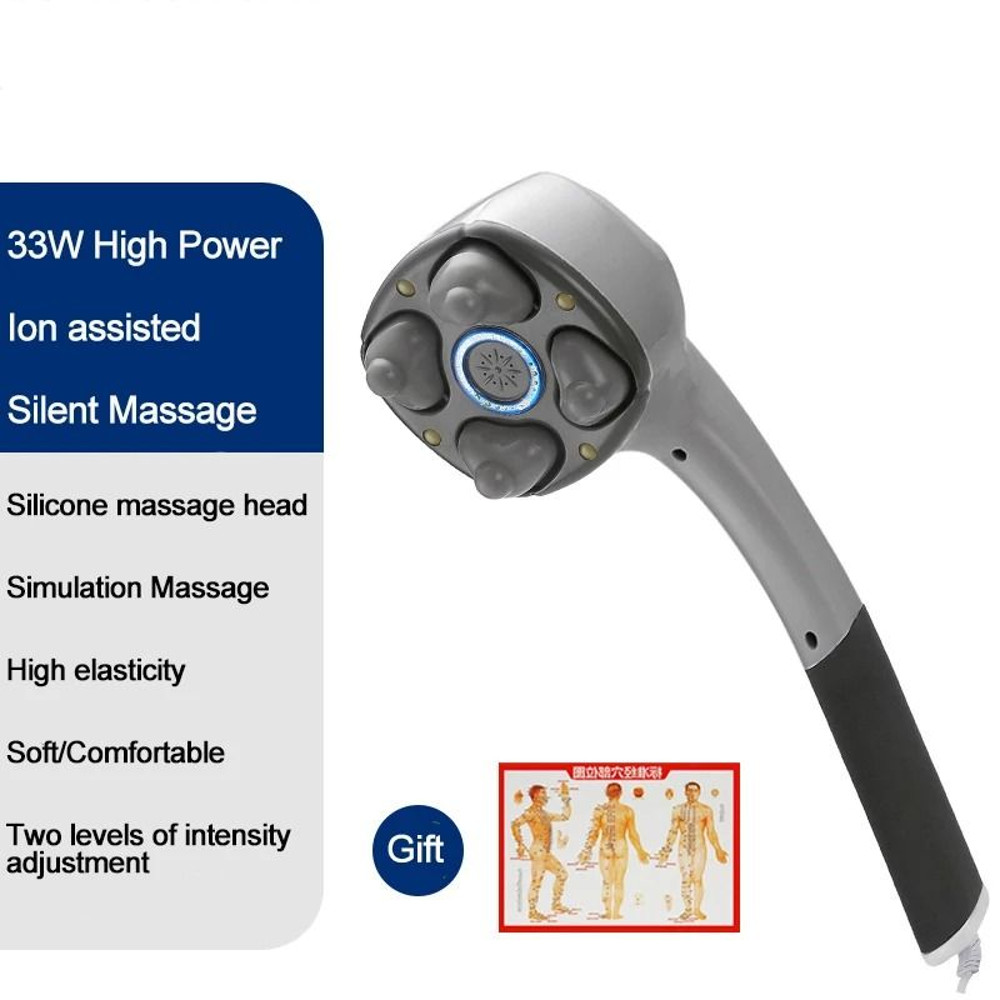 Electric Handheld Full Body Deep Tissue Massager 6
