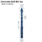 MultiMaterial Rotary Drill Bit Set For Tile Glass Wood And Concrete 6