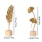 Nordic Gold Ginkgo Leaf Sculpture Home And Office Decorative Ornament 6