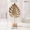 Nordic Gold Ginkgo Leaf Sculpture Home And Office Decorative Ornament 10