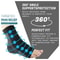 Ankle Compression Support Sleeves For Plantar Fasciitis And Swelling Relief 4