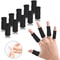 Elastic Finger Brace Sleeves Set For Sports Grip Support And Injury Protection 10PCS 0