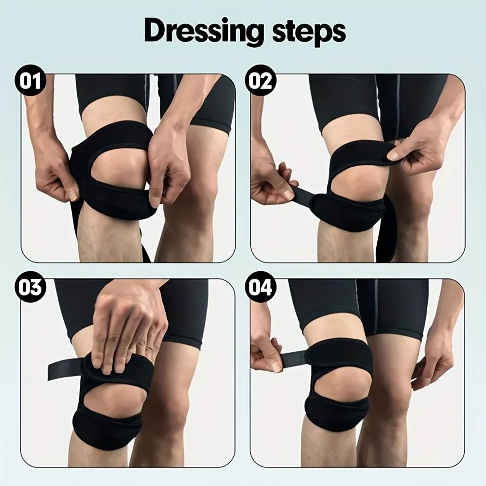 Adjustable Patella Knee Strap For Pain Relief And Sports Support 4