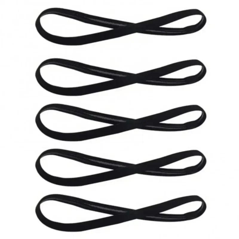 5Pack Elastic Sports Headbands For Yoga Running And Fitness 0