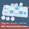 20pcs Baby Safety Socket Covers European Standard Electrical Outlet Protectors For Childproofing 2