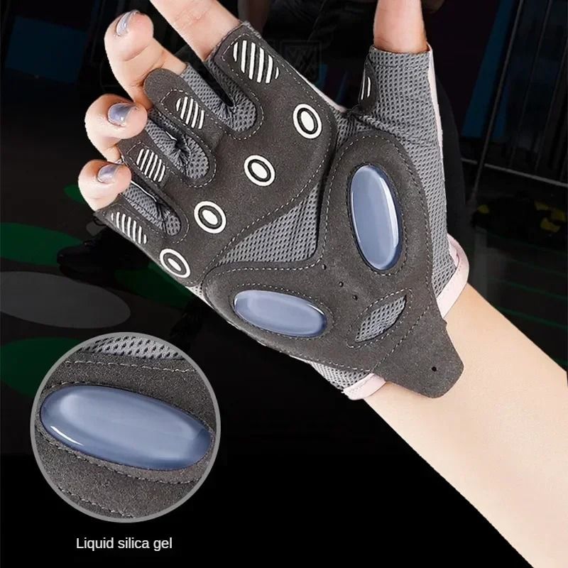 Breathable AntiSlip Cycling Gloves  Fitness Training And Weight Lifting Gloves For Men And Women 2