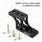 Aluminum Alloy Bike Bag Carrier Raise Adapter Front Mount Riser For Brompton And Dahon Folding Bik 4