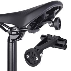 bike tail light saddle mount bracket – seatpost holder for garmin varia rtl510 / rtl515 / rvr315 rear radar light