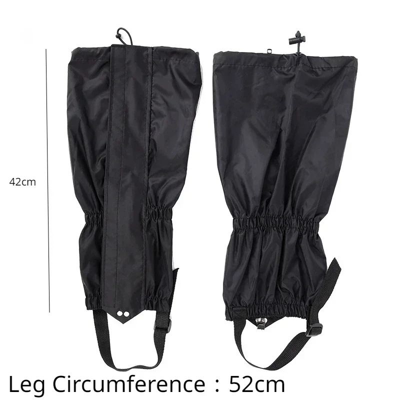 Waterproof Outdoor Leg Gaiters Snowproof Hiking Leg Warmers For Climbing Camping And Winter Travel 1
