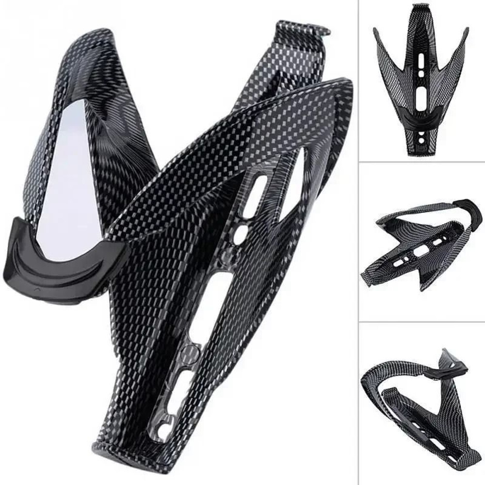 Carbon Fiber Bicycle Water Bottle Holder Lightweight Bottle Cage For Road And Mountain Bikes 0