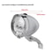 Retro LED Bicycle Headlight With Bracket For Night Riding 7