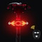 Wireless Remote Control Bicycle Tail Light USB Rechargeable LED Turn Signal Lamp With Horn 5