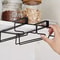 No Drilling Metal Wine Glass Holder Under Cabinet Stemware Rack 4