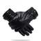 PU Leather Mens Winter Gloves With Touch Screen Function Warm Lined Driving Outdoor Gloves 0