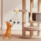 Automatic Lifting Cat Toy Ball Interactive Electric Cat Toy With Smart Motion Sensor Replaceable B 3