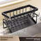 SingleLayer Dish Draining Rack  Kitchen Counter Organizer For Plates Cups And Bowls 1