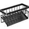 SingleLayer Dish Draining Rack Kitchen Counter Organizer For Plates Cups And Bowls 7