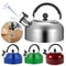 3L Stainless Steel Whistling Teapot Portable Stove Kettle With HeatResistant Handle For Camping Hi 0