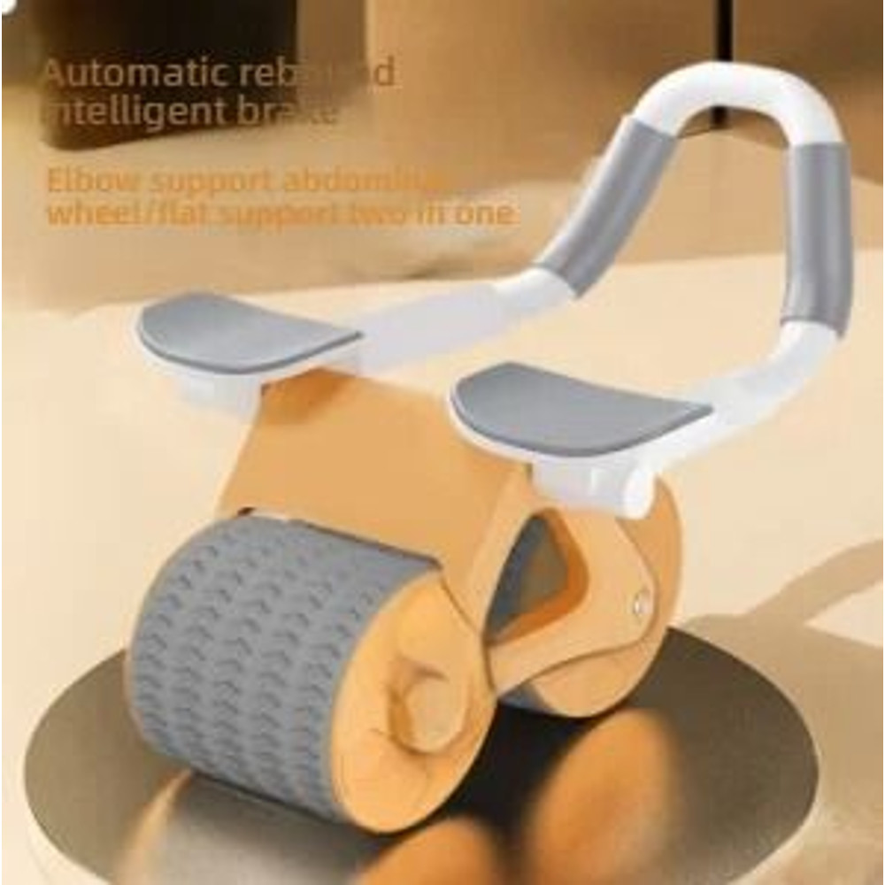 Digital Automatic Rebound Abdominal Roller With Timer Elbow Support And Knee Pads 6