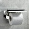 304 Stainless Steel Toilet Paper Holder With Shelf And Phone Stand Modern WallMounted Bathroom Rol 5