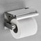 304 Stainless Steel Toilet Paper Holder With Shelf And Phone Stand Modern WallMounted Bathroom Rol 7