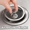 Stainless Steel Sink Filter Stopper 2in1 Drain Strainer Plug With Handle For Kitchen And Washbasin 0