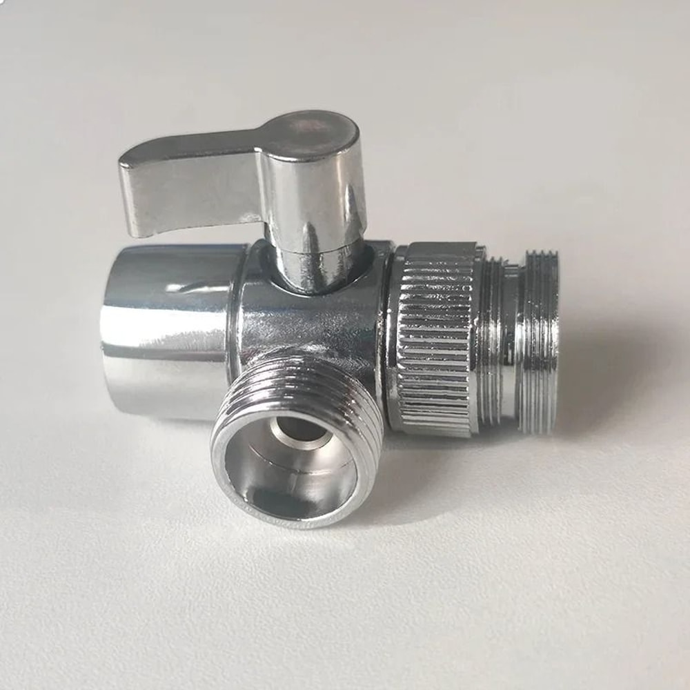 Sink Faucet Adapter Diverter Valve Zinc Alloy Kitchen And Bathroom Splitter Connector For Showers 10
