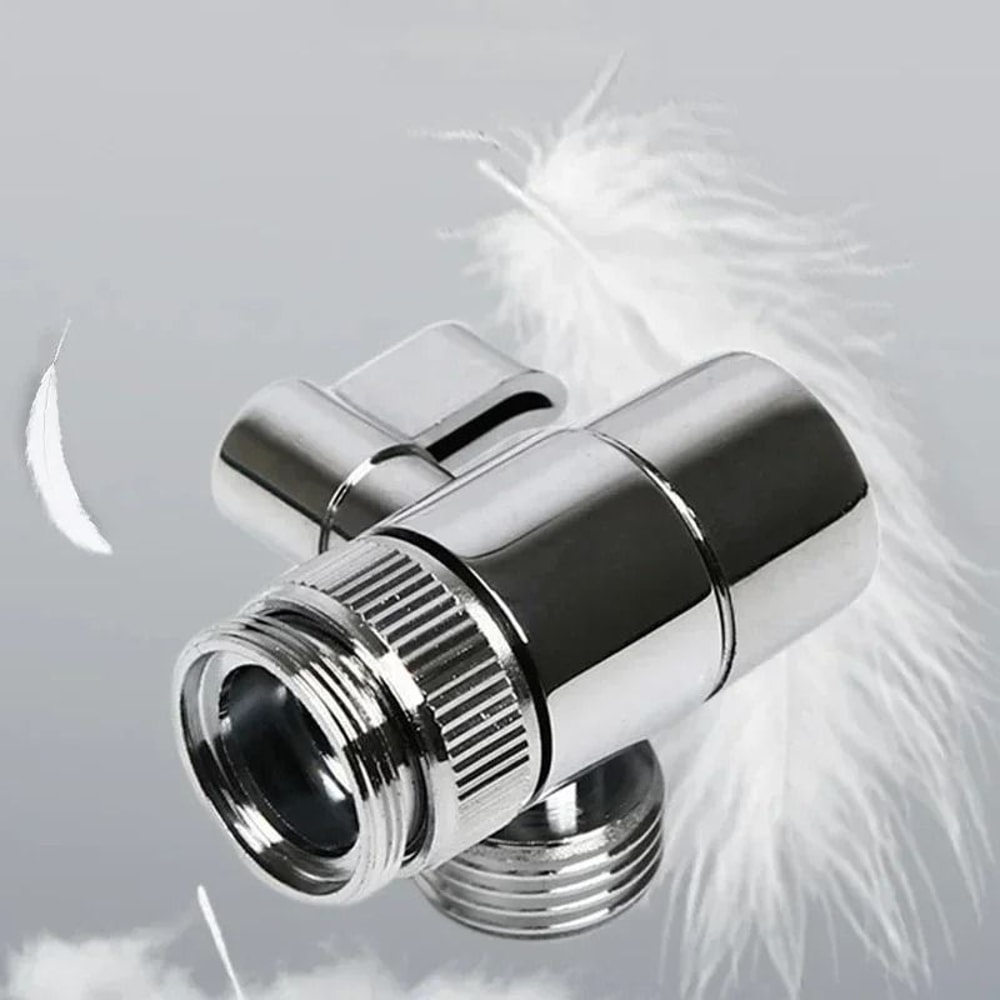 Sink Faucet Adapter Diverter Valve Zinc Alloy Kitchen And Bathroom Splitter Connector For Showers 4