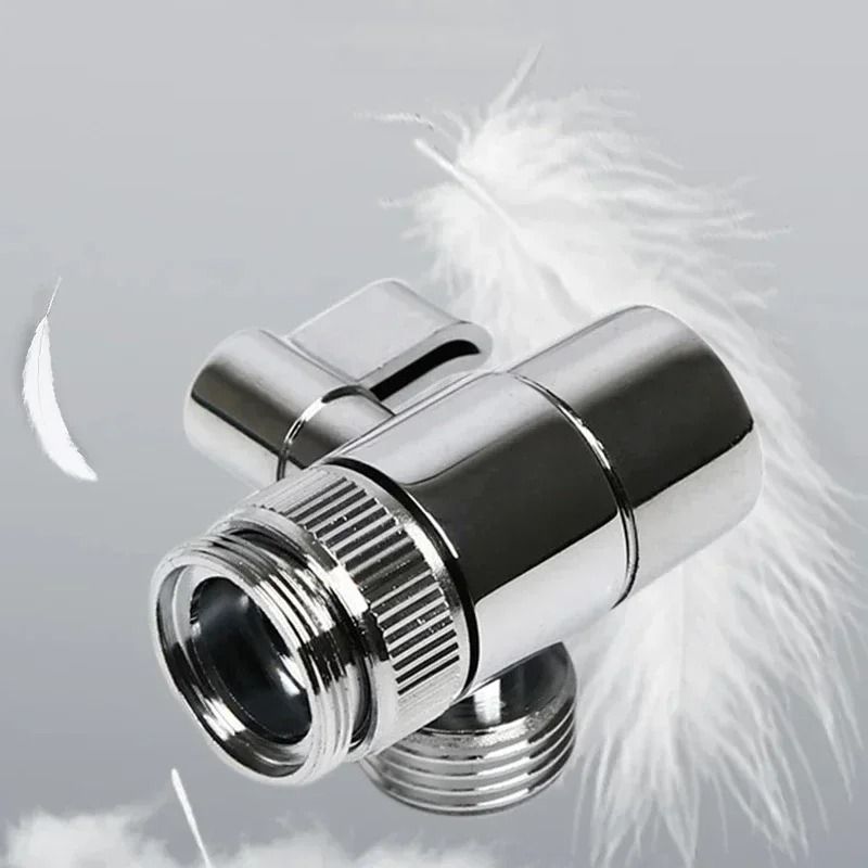 Sink Faucet Adapter Diverter Valve Zinc Alloy Kitchen And Bathroom Splitter Connector For Showers 4